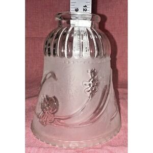 Vintage Harbor Bay HBT 86894 Replacement Frosted Embossed Glass Shade Globe 5"